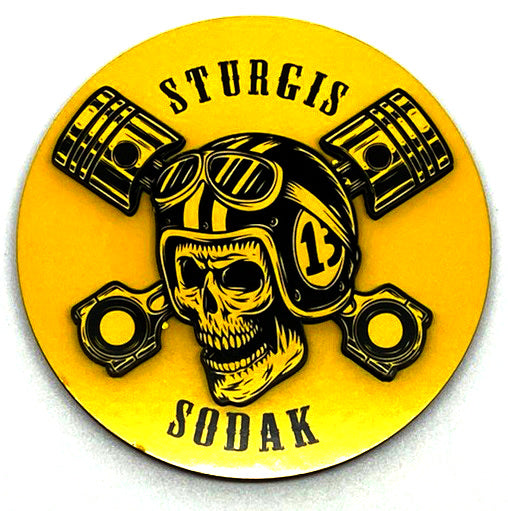 Sturgis Skull Magnet